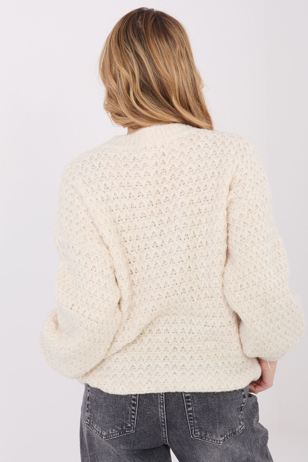 Pull femme Italy Moda Chandail Chandail — beige