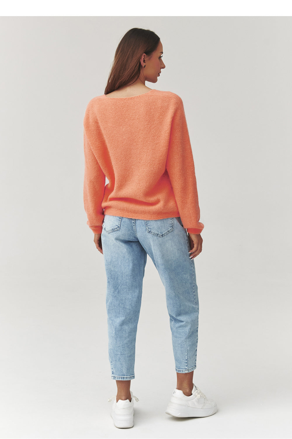 Cardigan femme Makadamia — orange