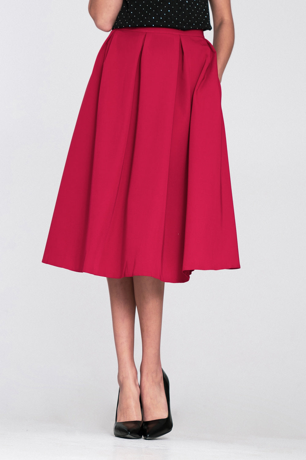 Jupe femme Nife — rouge