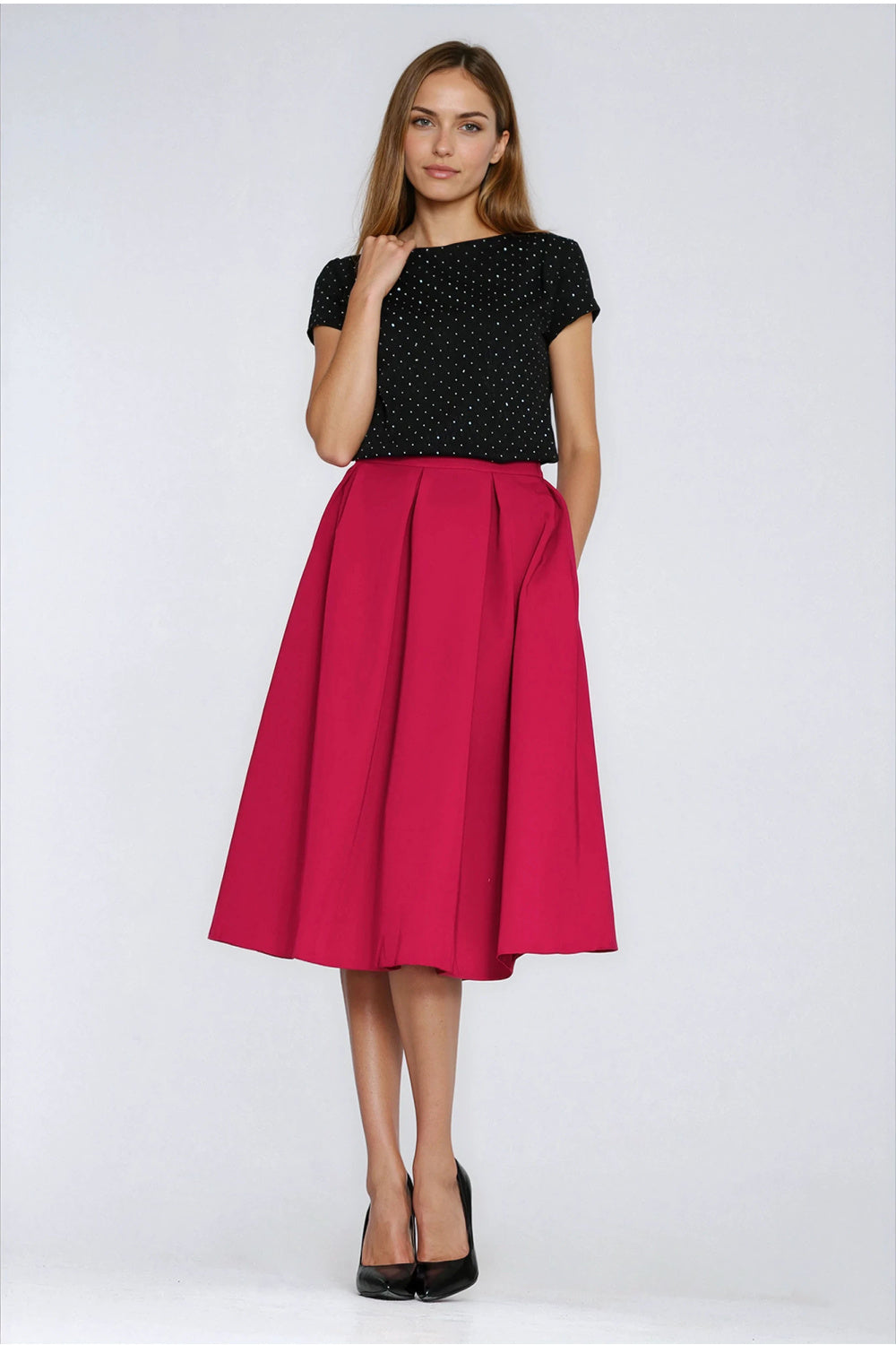 Jupe femme Nife — rouge