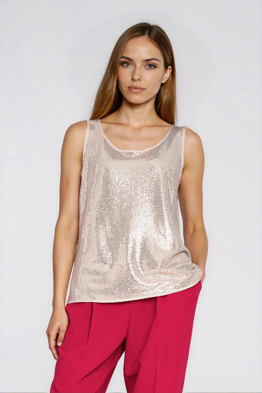 Blouse femme Nife Chemisier Chemisier — beige