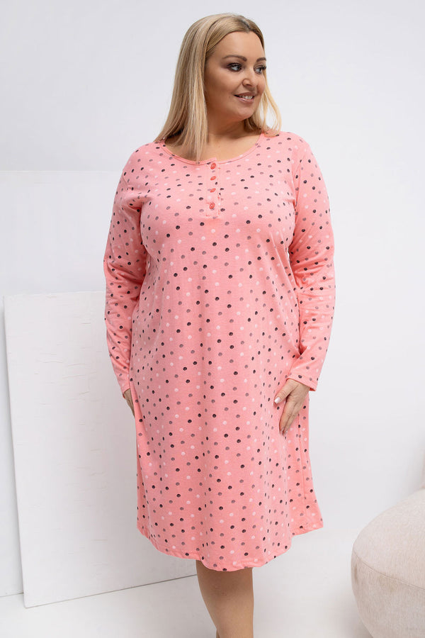 Chemise de nuit Plus Size femme Forever Pink — rosé