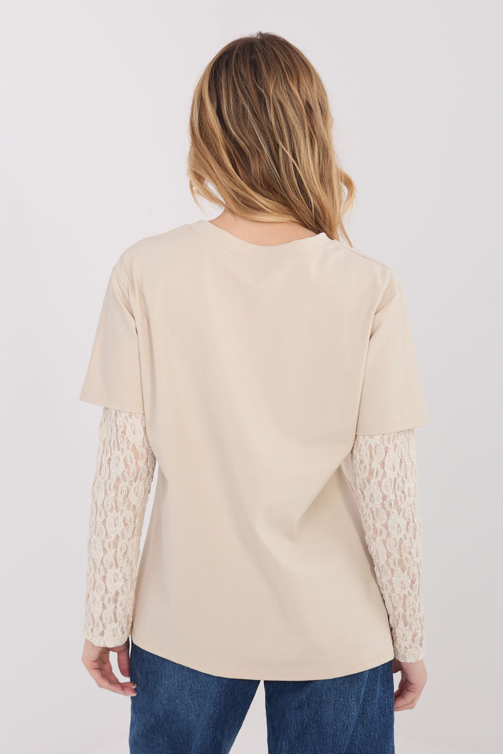 Blouse femme Italy Moda Chemisier Chemisier — beige