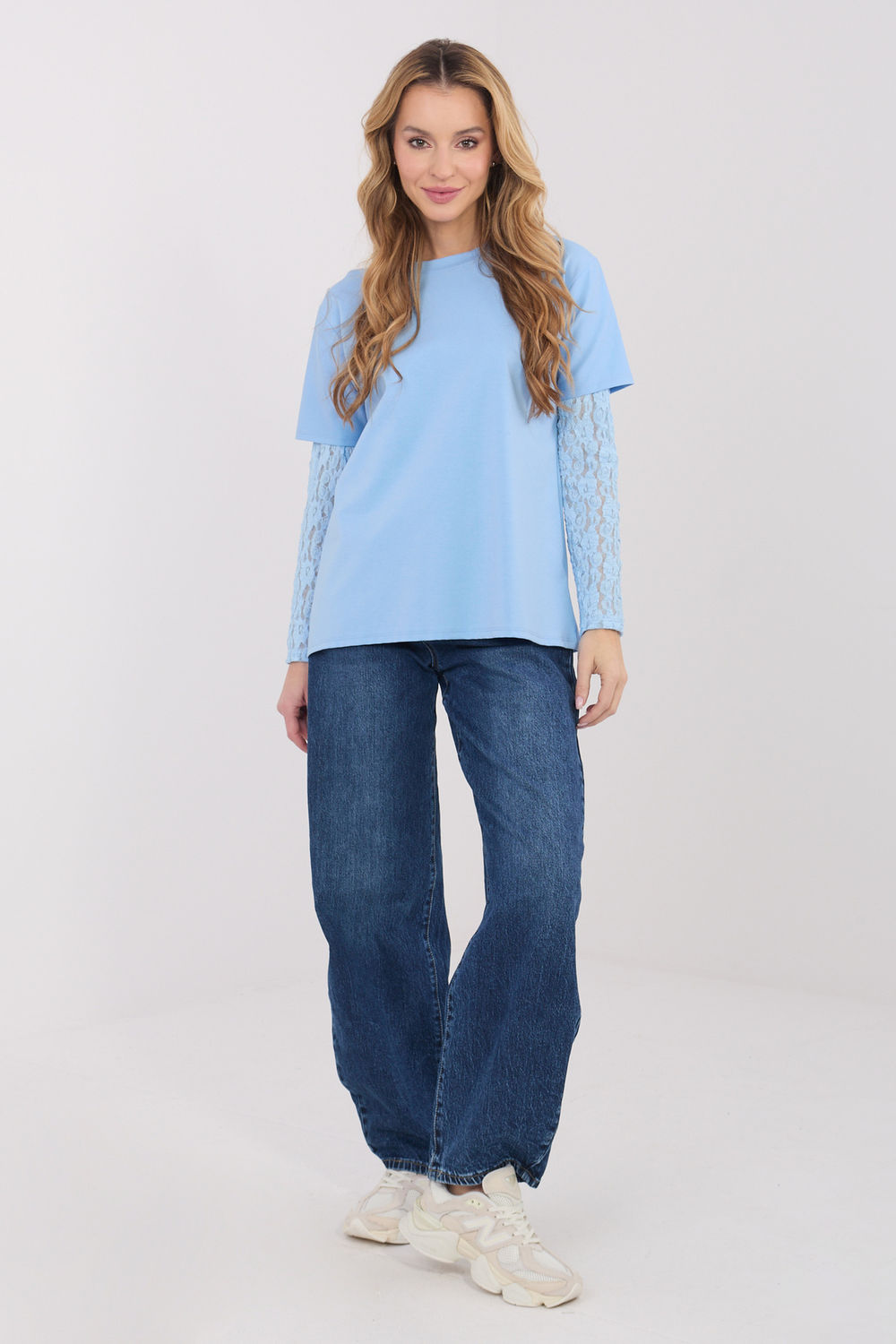 Blouse femme Italy Moda Chemisier Chemisier — bleu