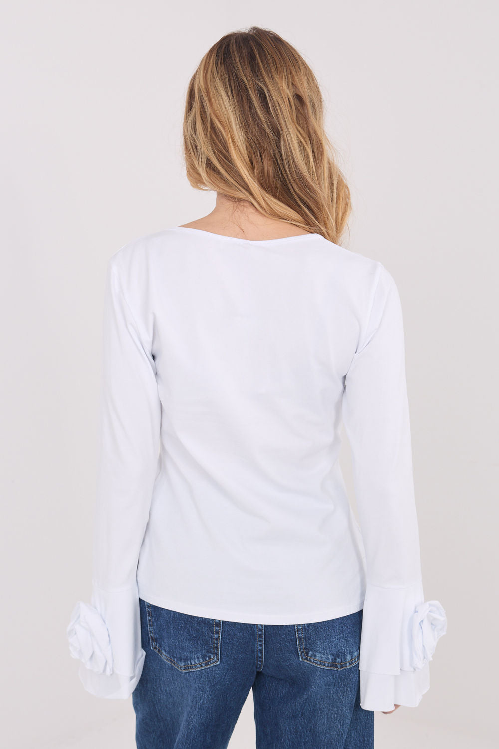 Blouse femme Italy Moda Chemisier Chemisier — blanc