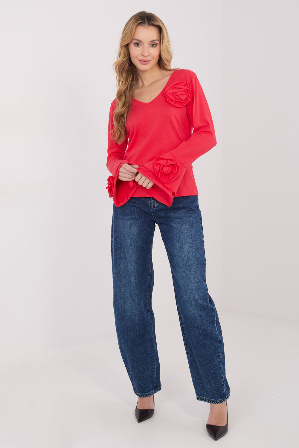 Blouse femme Italy Moda Chemisier Chemisier — rosé