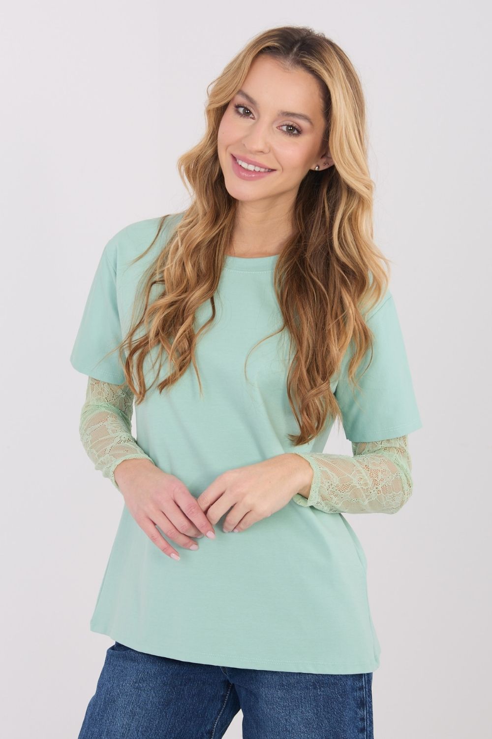 Blouse femme Italy Moda Chemisier Chemisier — vert
