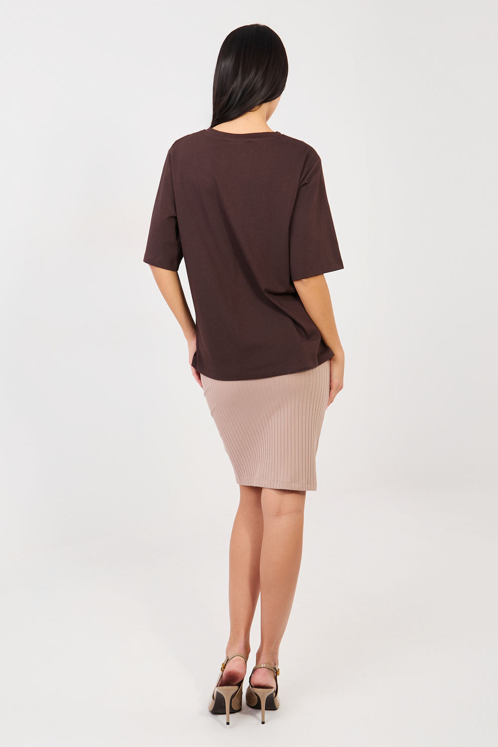 Jupe femme Rue Paris — beige