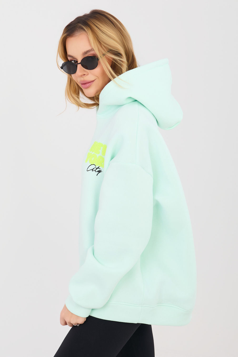 T-shirt femme Factory Price Sweatshirt Sweatshirt — vert