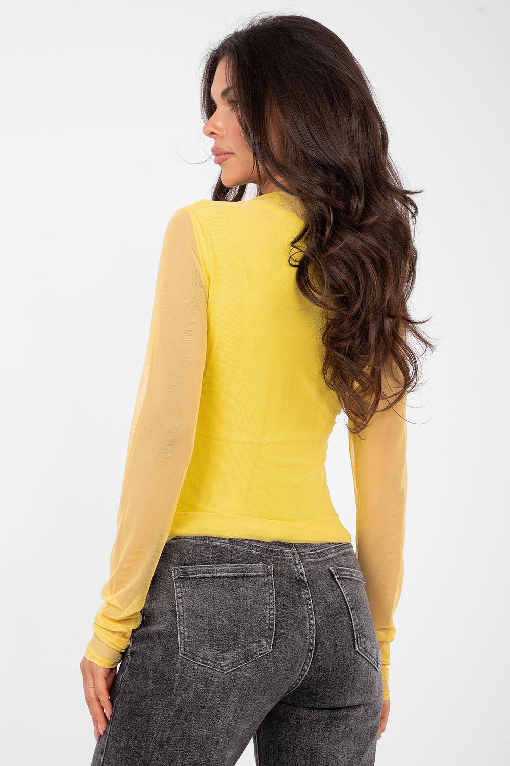 Blouse femme Italy Moda Chemisier Chemisier — jaune