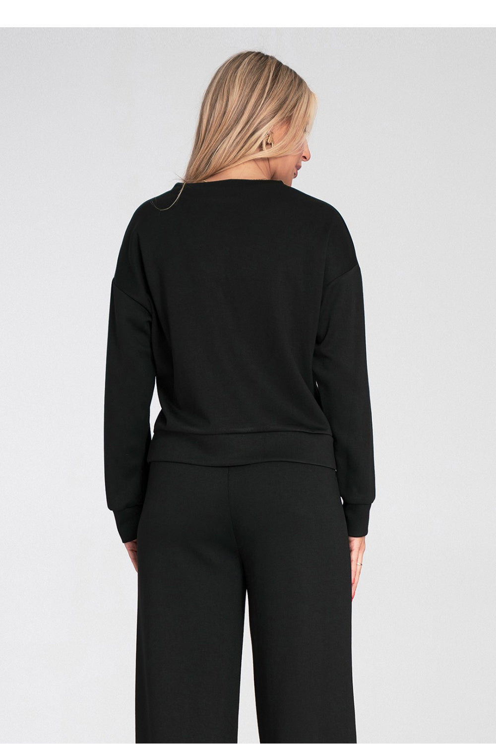 T-shirt femme Figl Sweatshirt Sweatshirt — noir