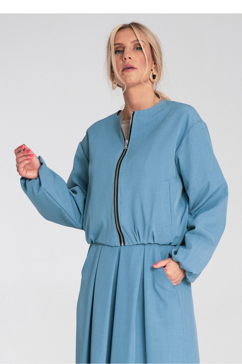 Veste femme Figl — bleu