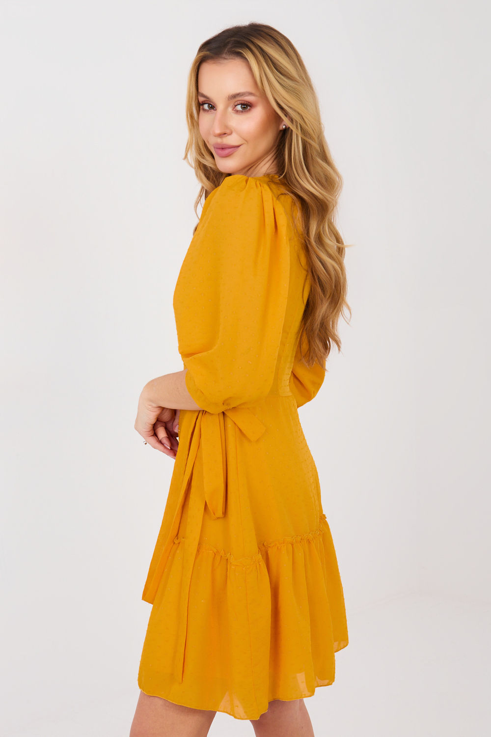 Robe femme Lakerta De Jour De — jaune