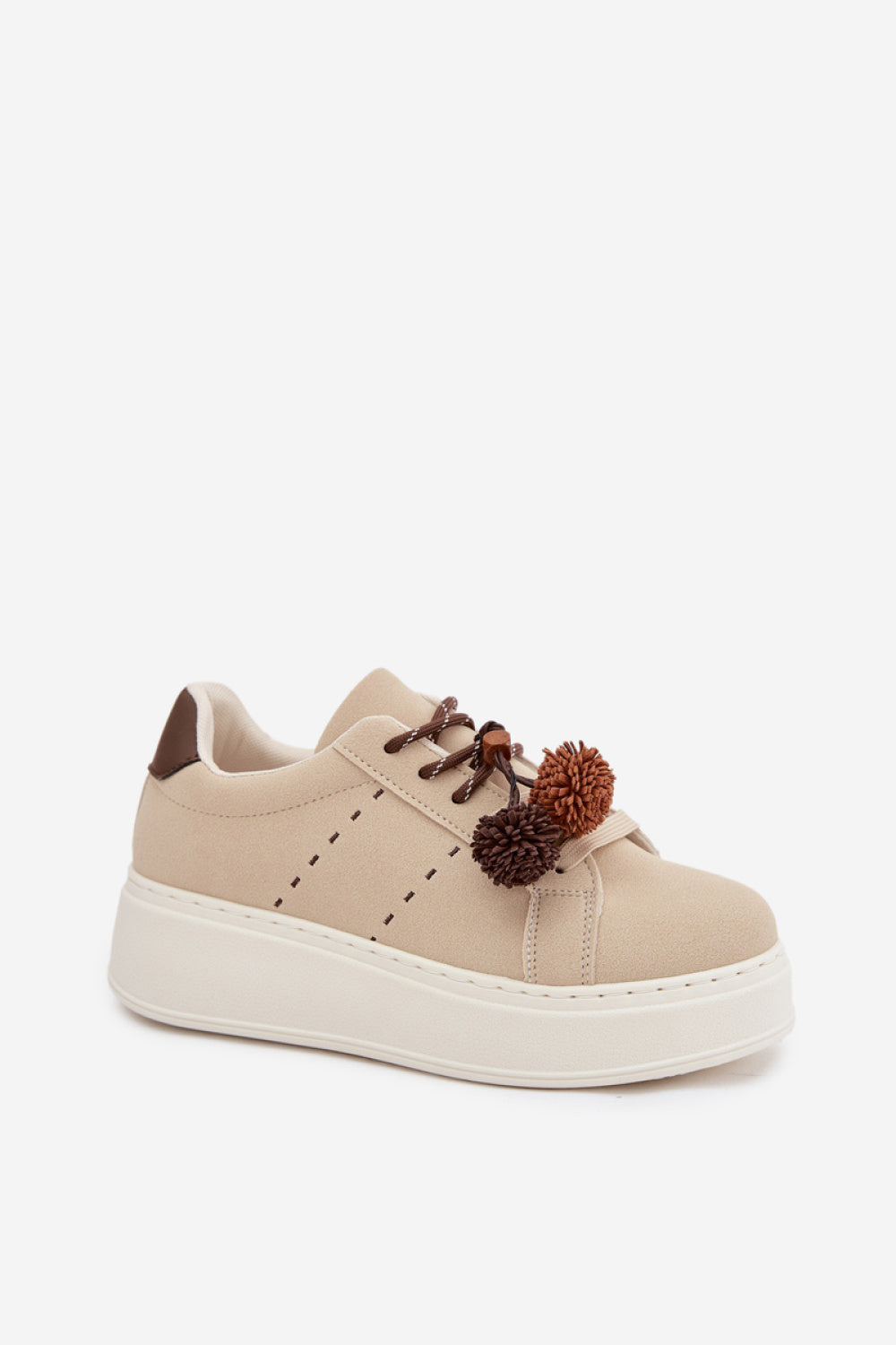 Baskets femme Step in style À Plateforme À — beige