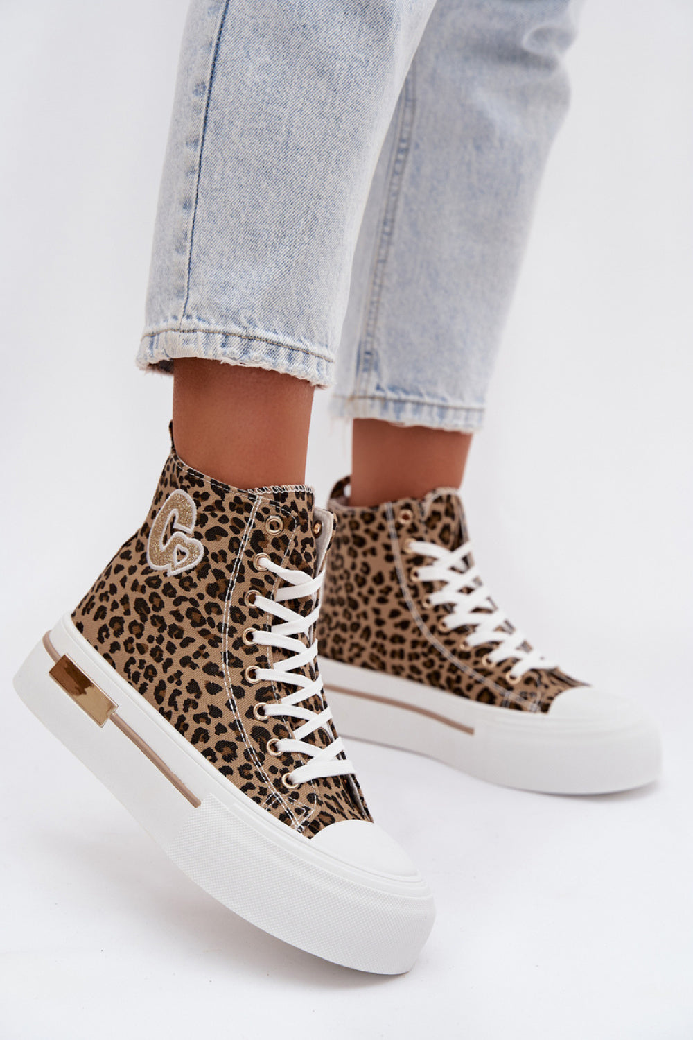 Baskets femme Step in style — brun