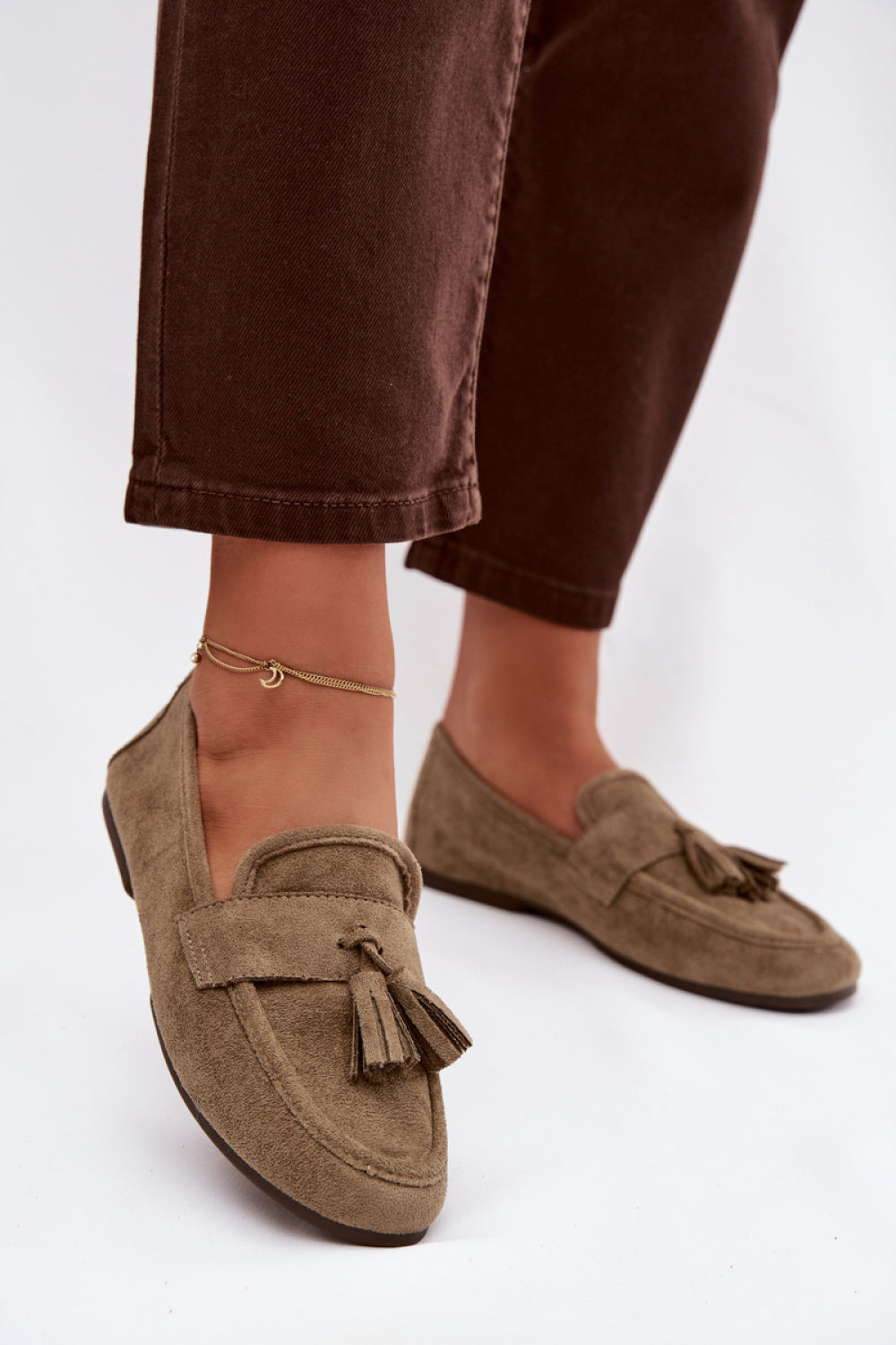 Moccasins femme Step in style — vert