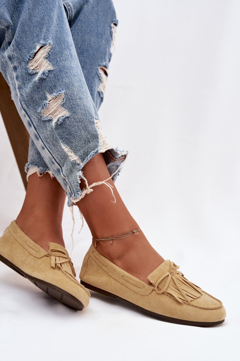 Moccasins femme Step in style — jaune