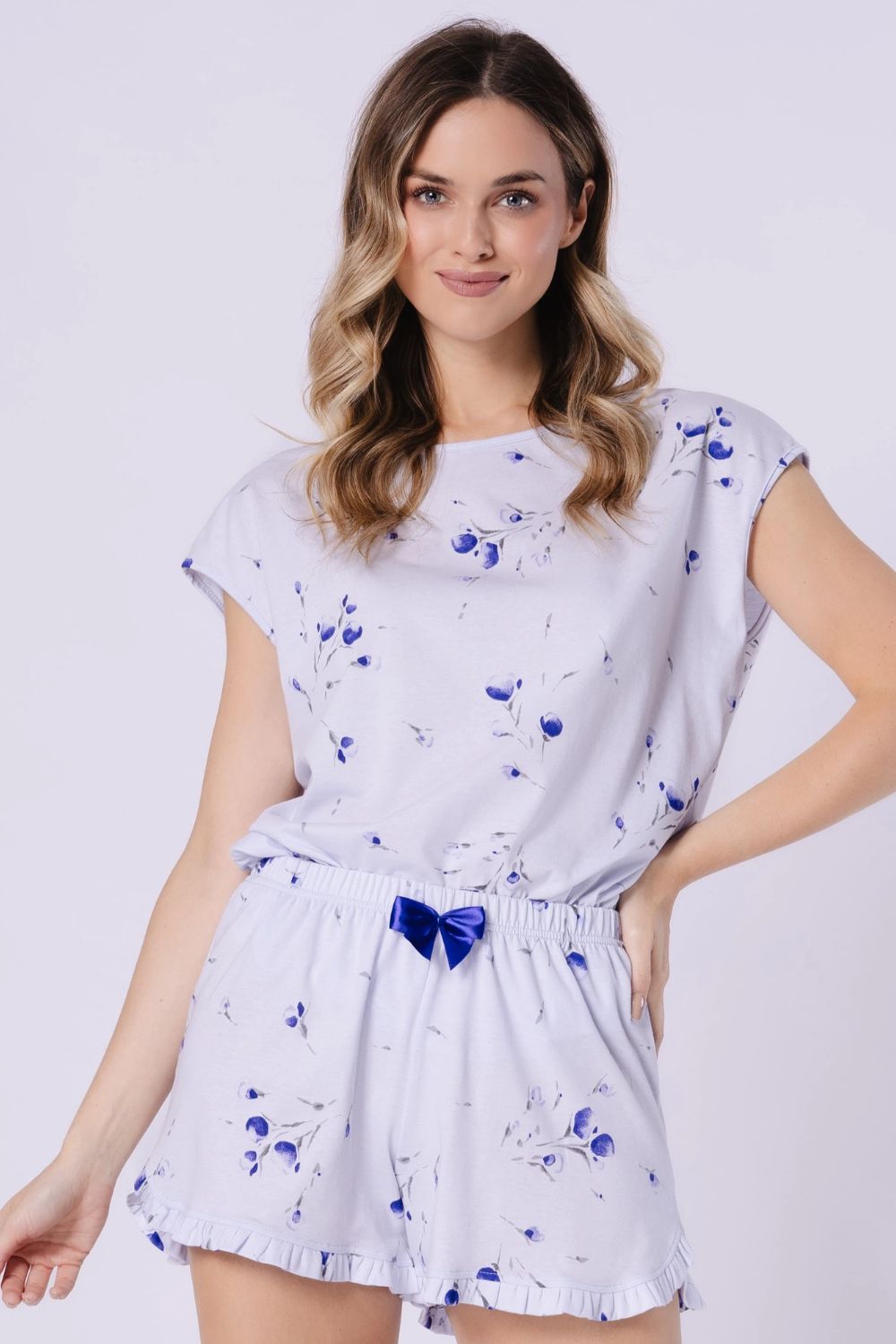 Pyjama femme M-Max — bleu