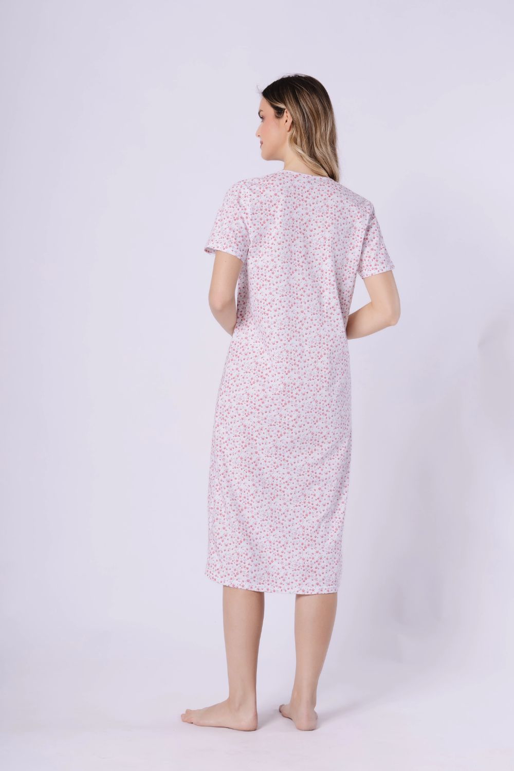 Nuisette femme M-Max Chemise De Nuit — rosé