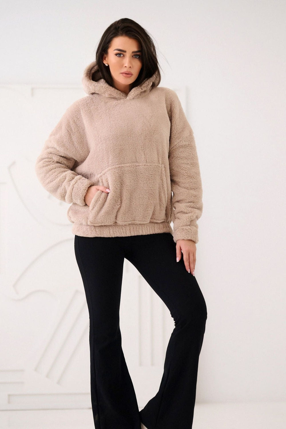 T-shirt femme Factory Price Sweatshirt Sweatshirt — beige