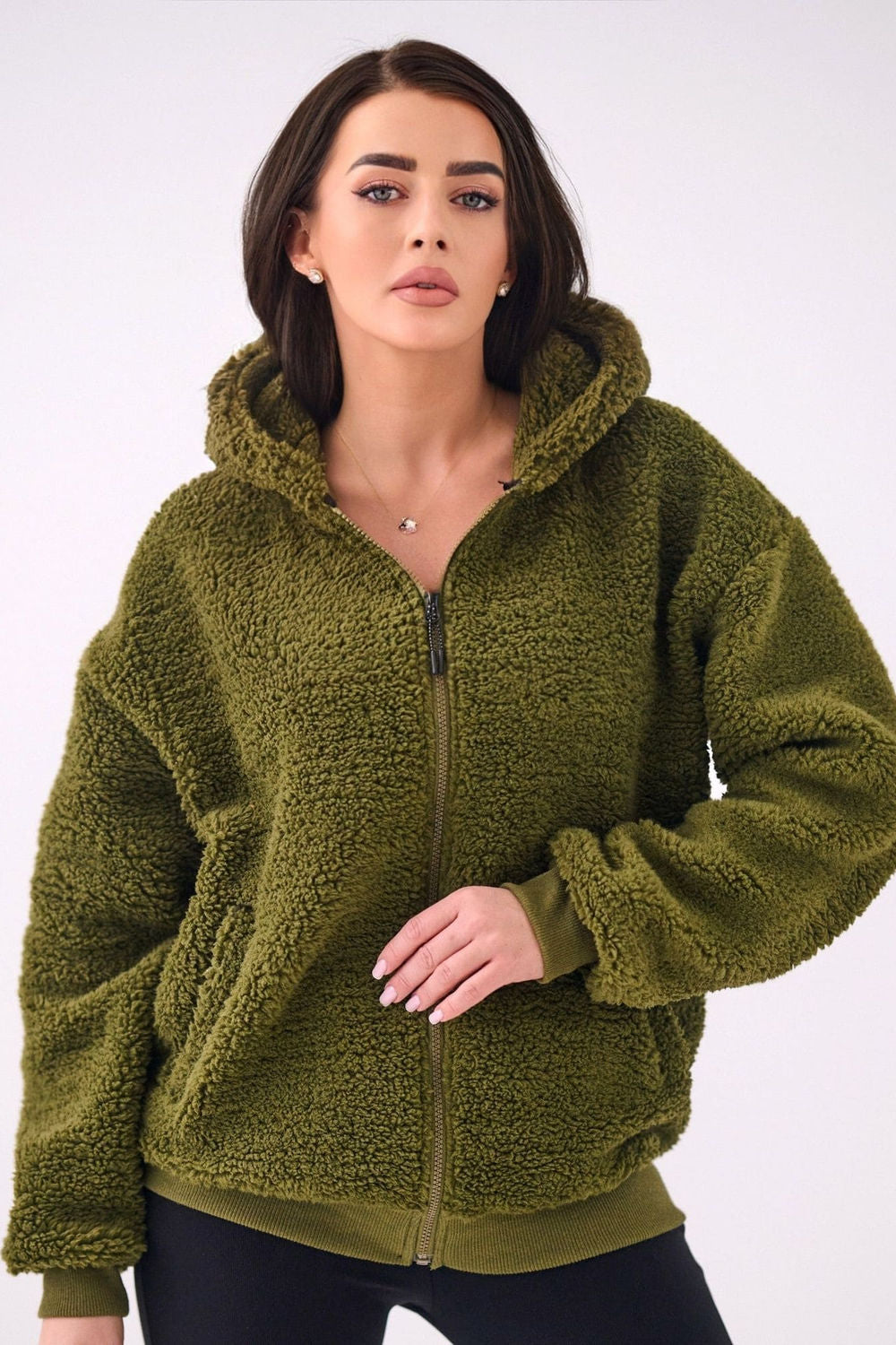 T-shirt femme Factory Price Sweatshirt Sweatshirt — vert