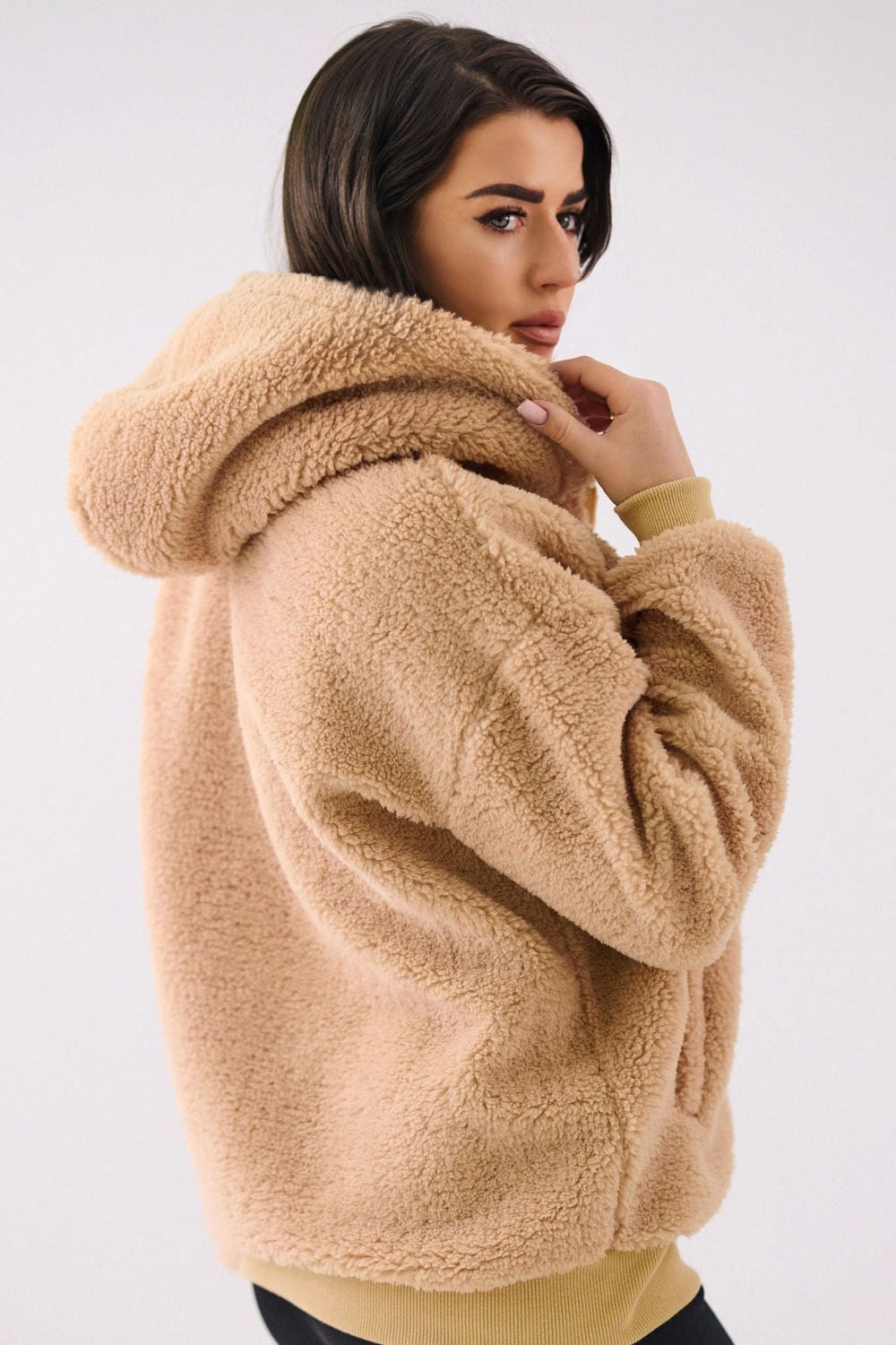 T-shirt femme Factory Price Sweatshirt Sweatshirt — beige