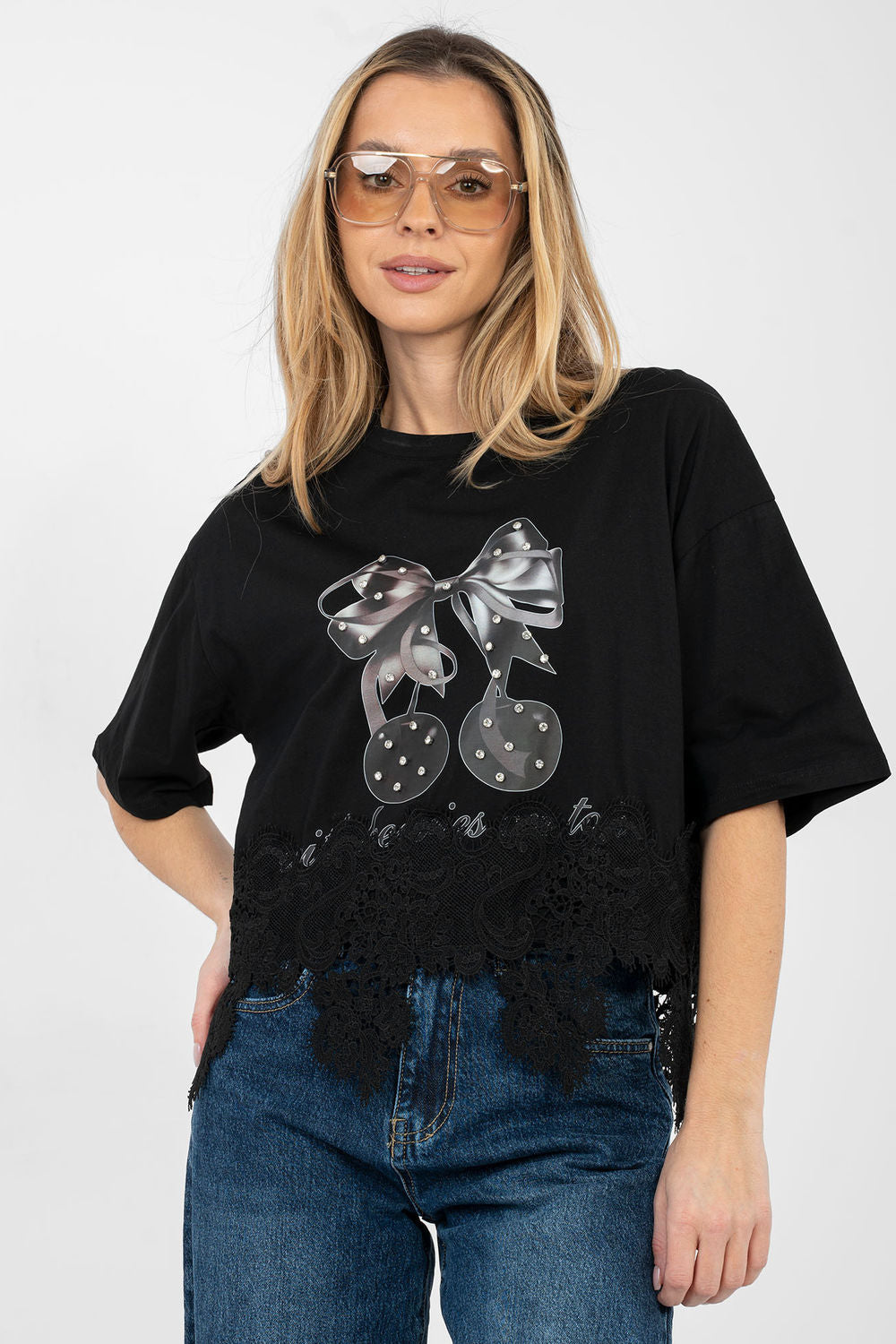 Blouse femme Factory Price Chemisier Chemisier — noir