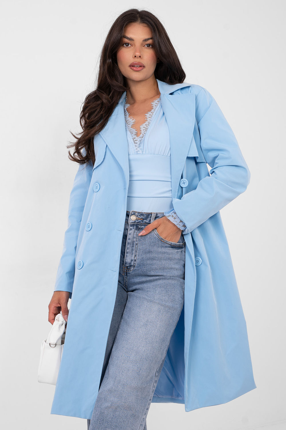Manteau femme Rue Paris — bleu