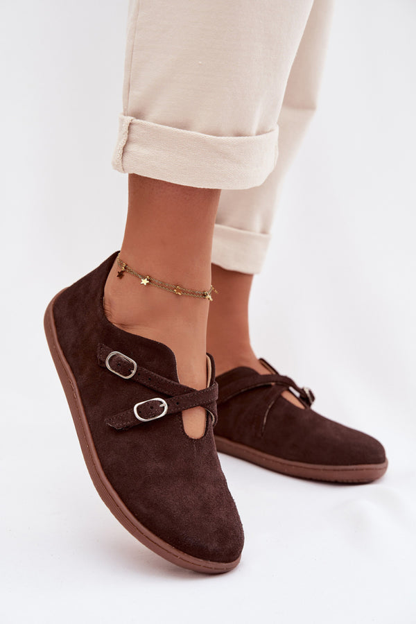 Bottes femme Step in style Pieds Nus Pieds — brun
