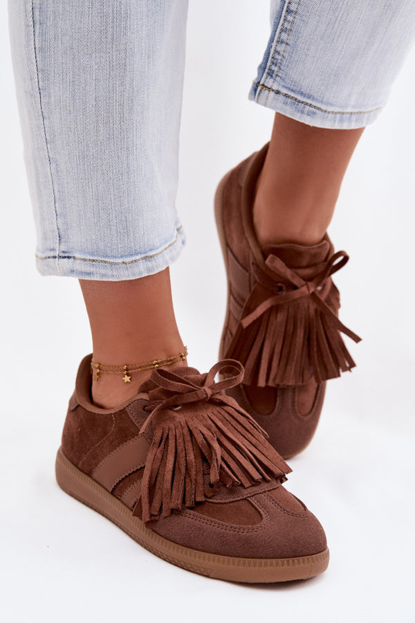 Chaussures de sport femme Step in style — brun