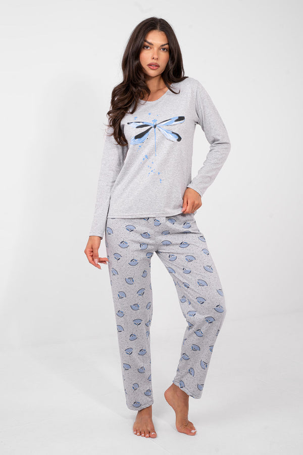 Pyjama femme Forever Pink — gris