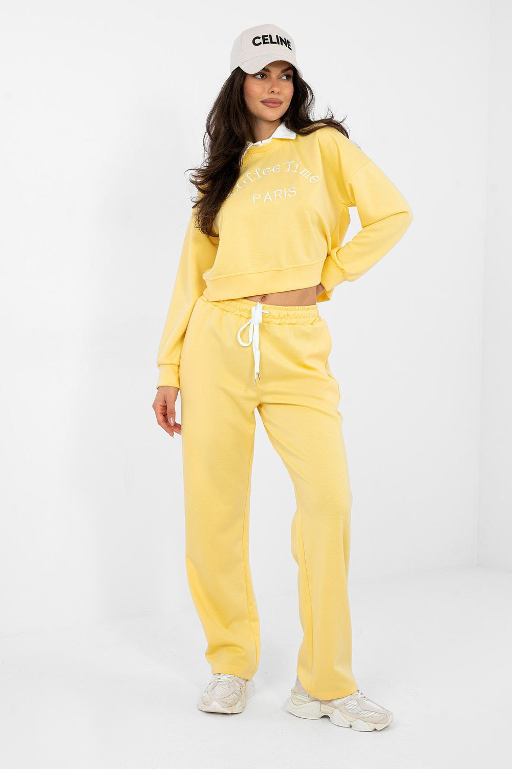 Ensemble lingerie femme Italy Moda L Ensemble L — jaune