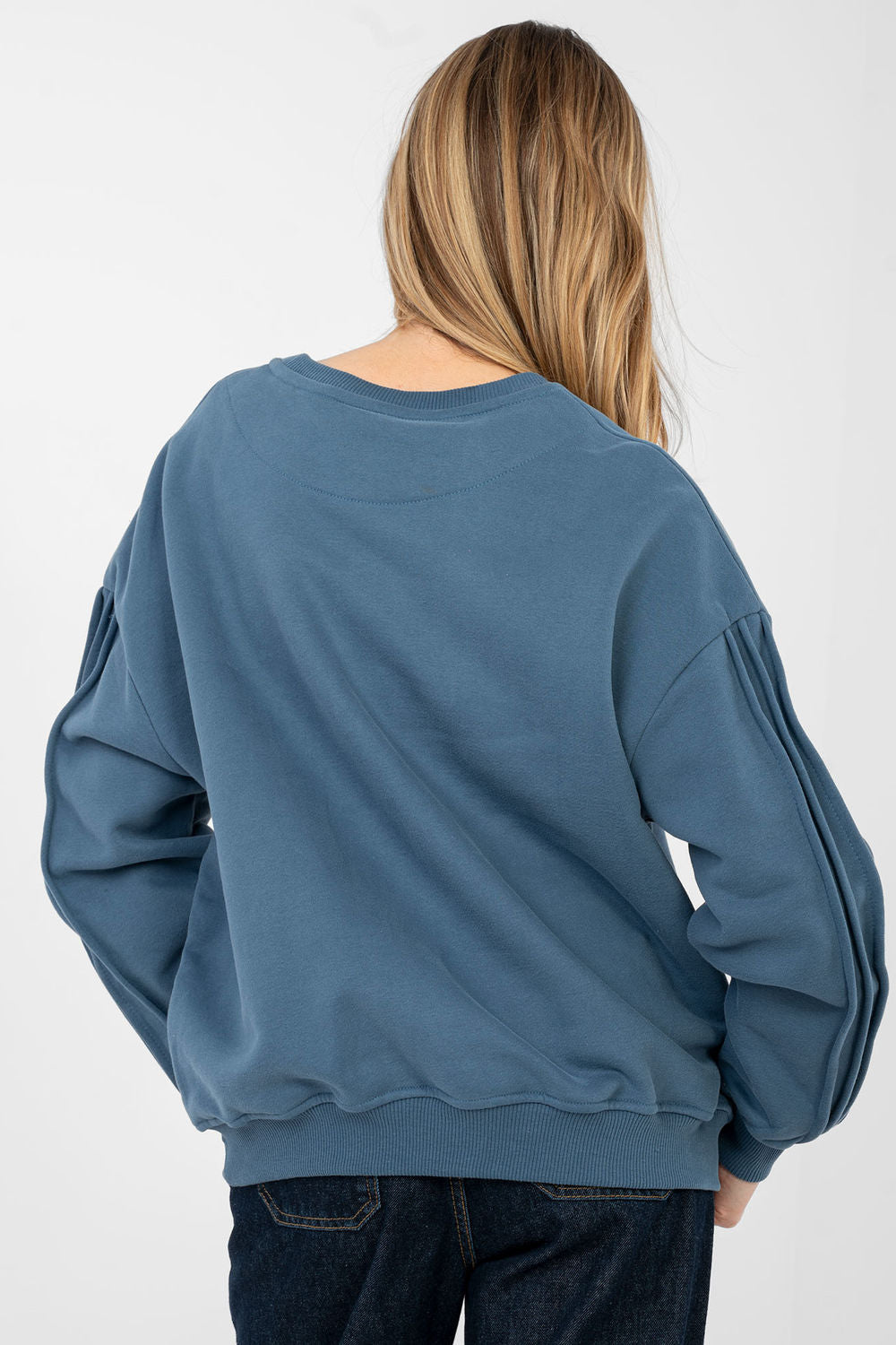 T-shirt femme Factory Price Sweatshirt Sweatshirt — bleu