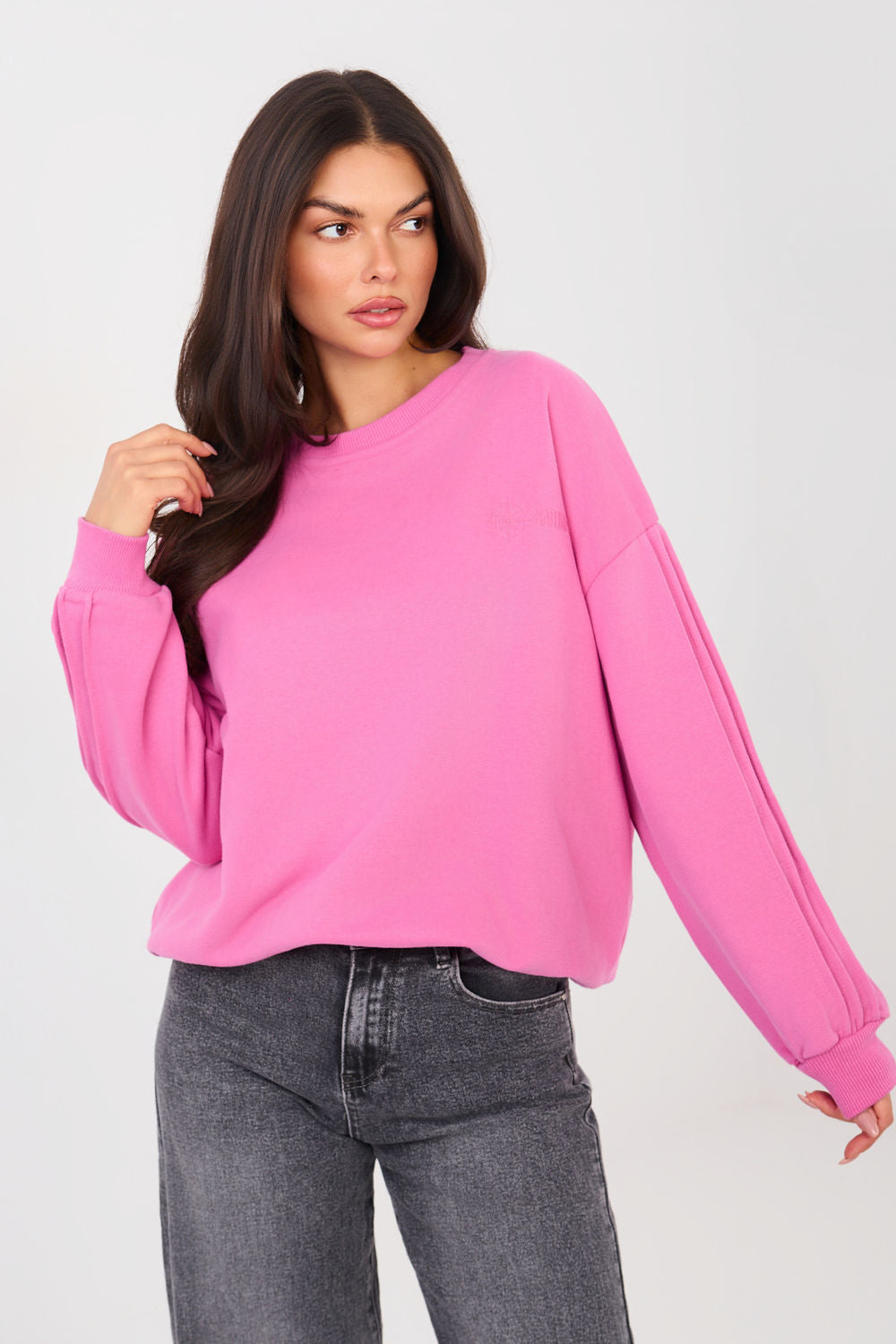 T-shirt femme Factory Price Sweatshirt Sweatshirt — rosé