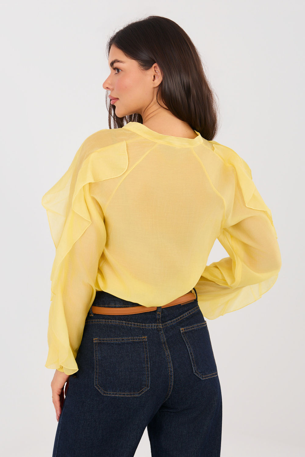 Blouse femme Factory Price — jaune