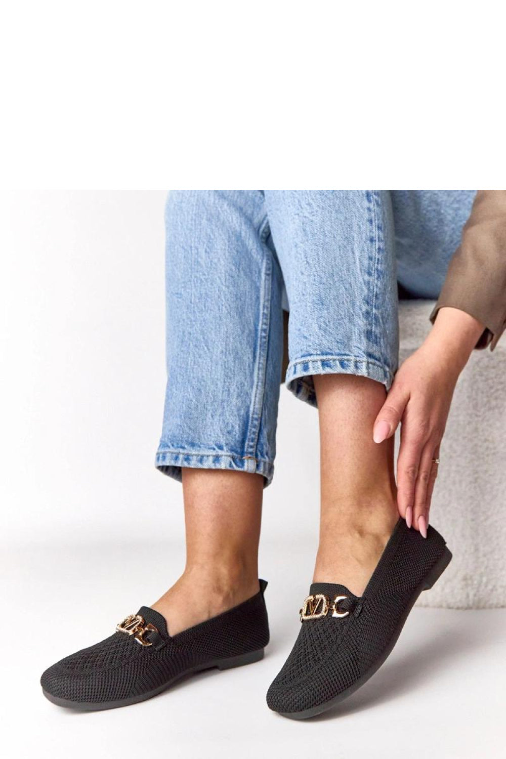 Moccasins femme Solea — noir