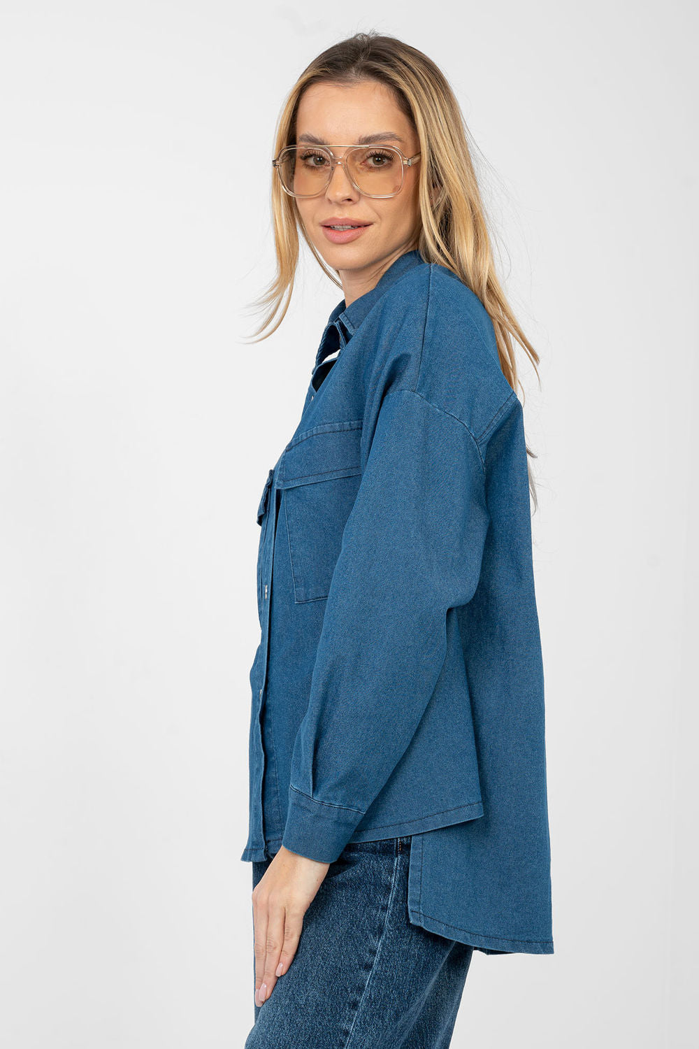 Blouse femme Italy Moda — bleu