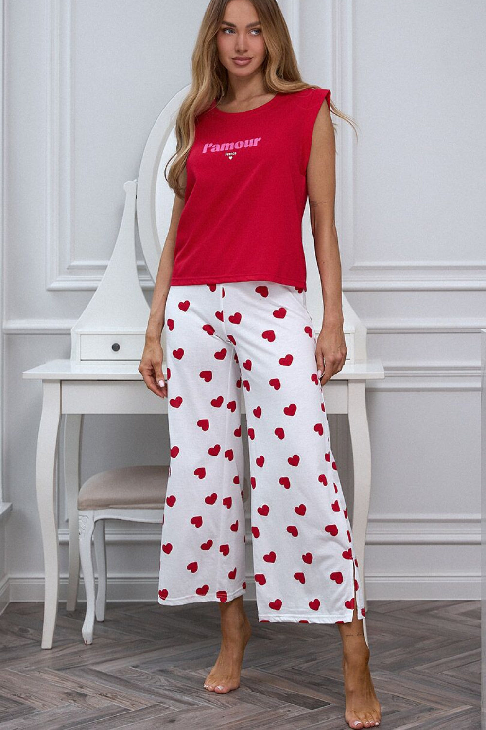 Pyjama femme Pure Sin — rouge