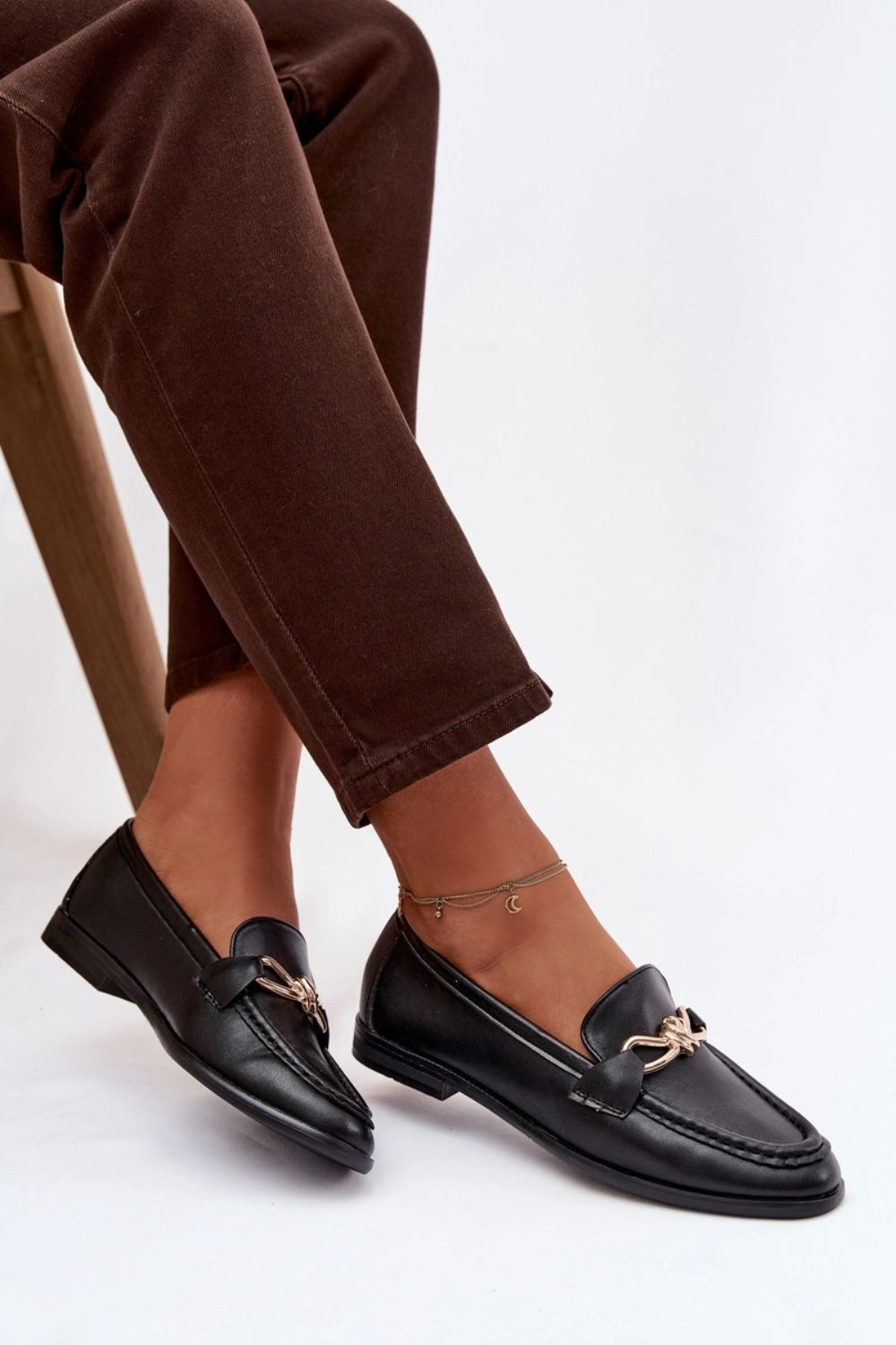 Loafers femme Step in style — noir
