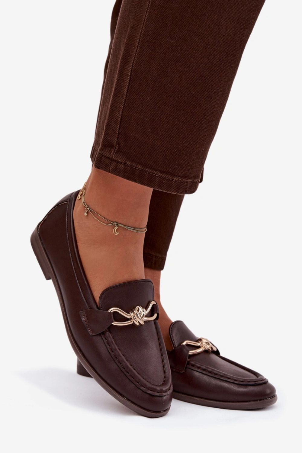 Loafers femme Step in style — brun