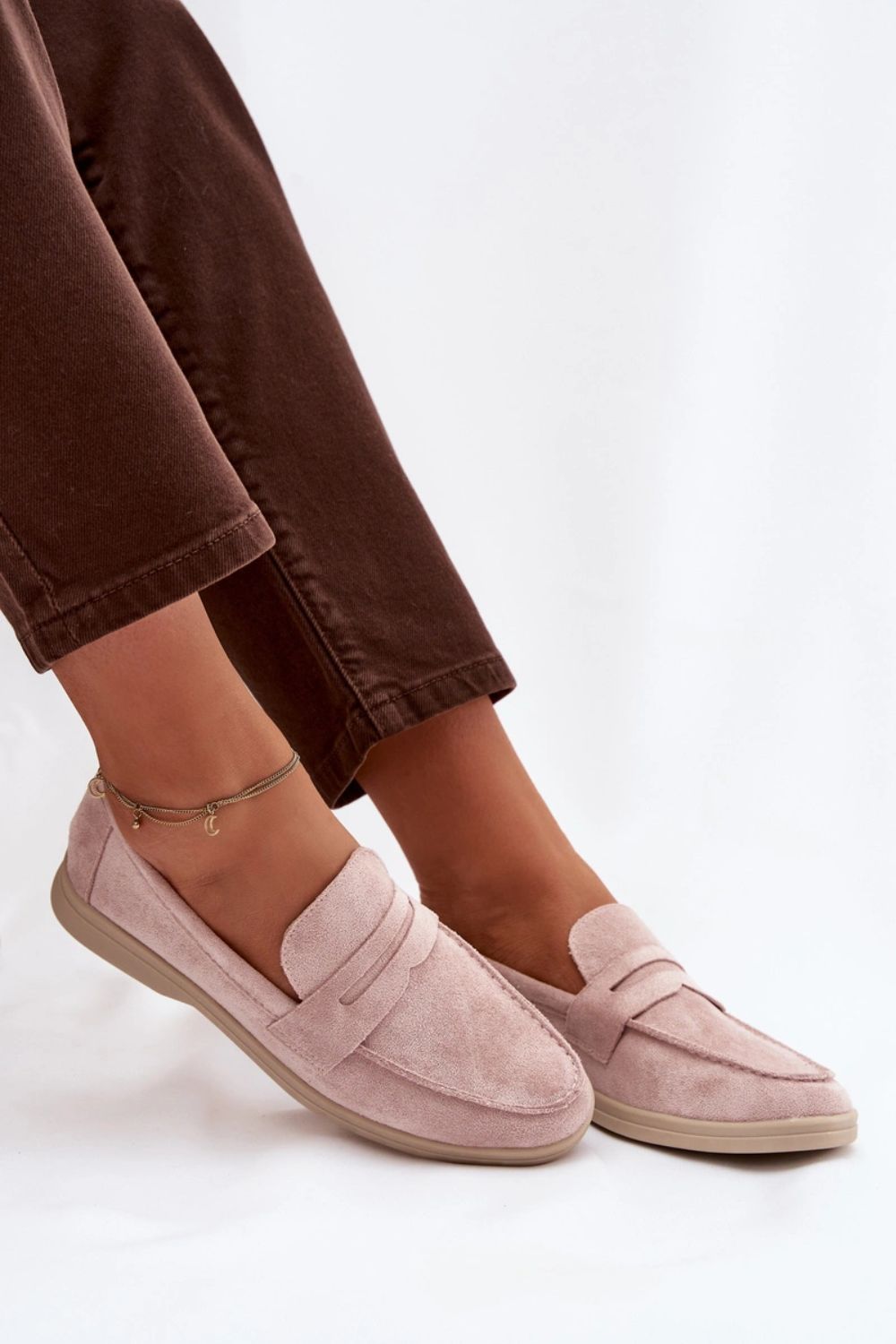 Moccasins femme Step in style — rosé