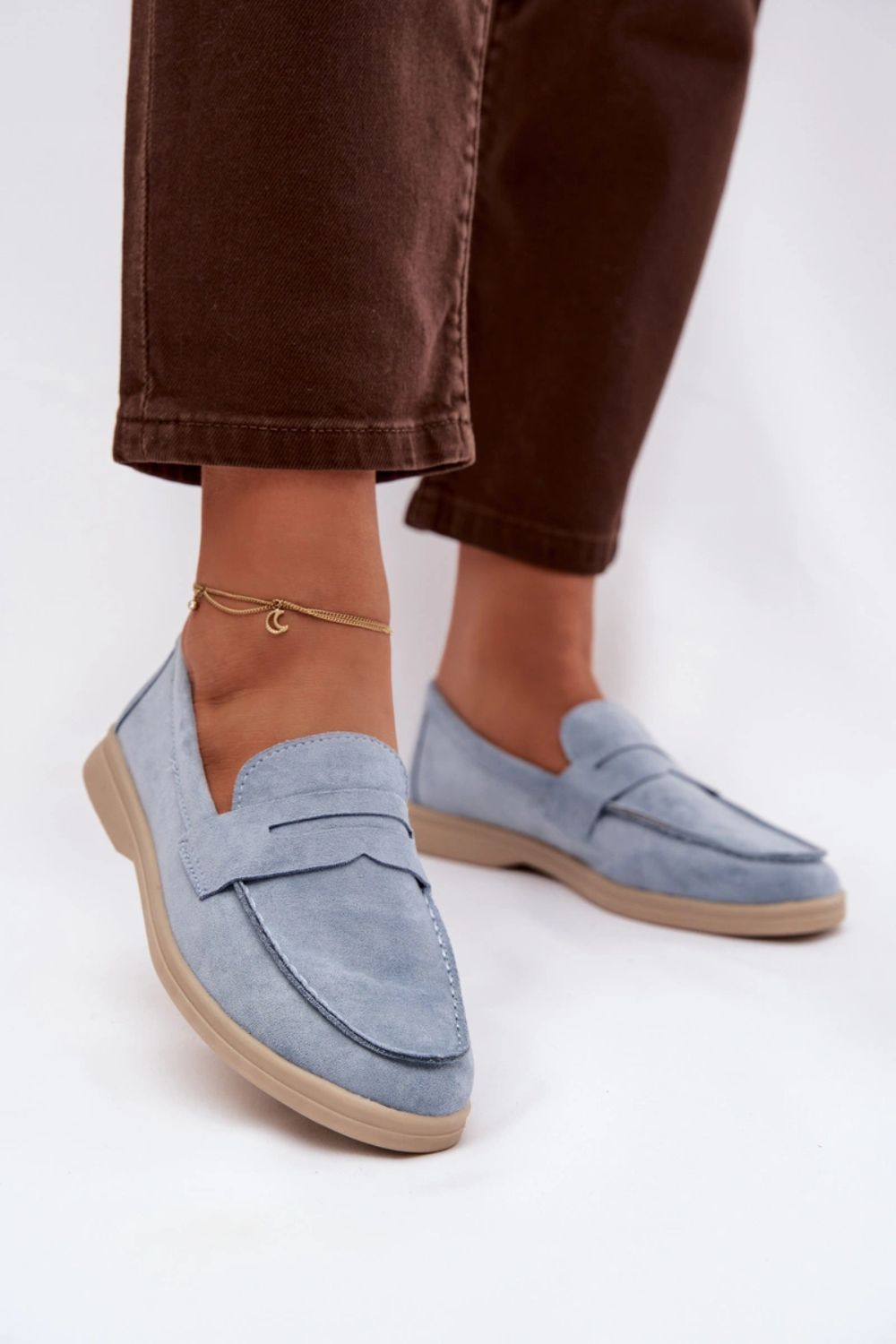 Moccasins femme Step in style — bleu