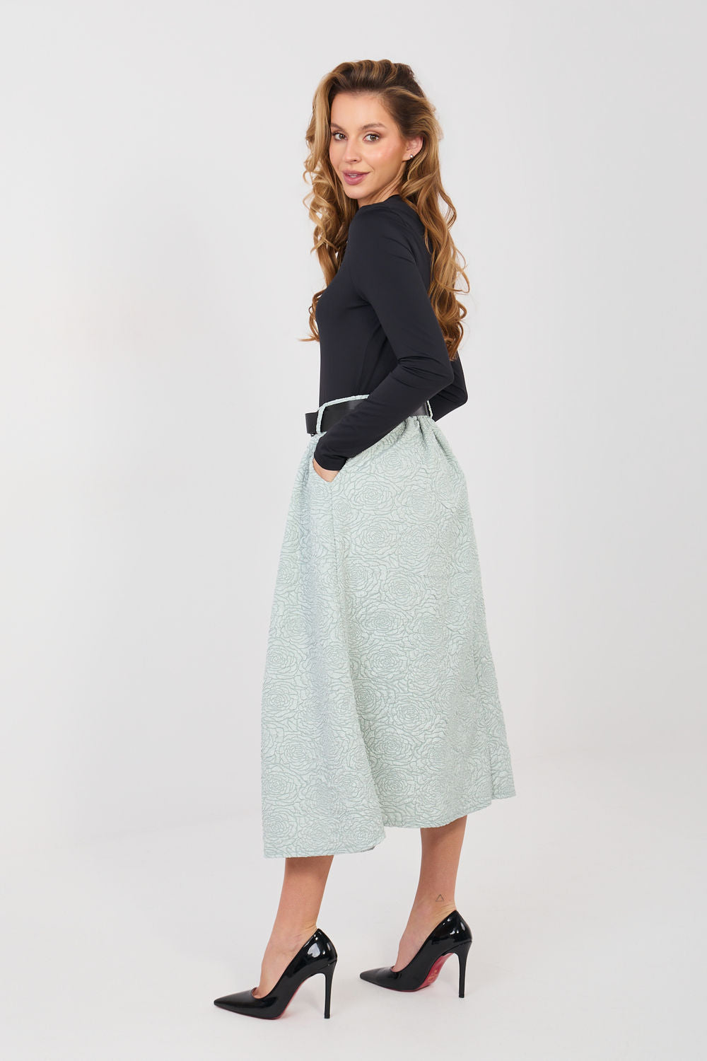 Jupe femme Rue Paris — vert