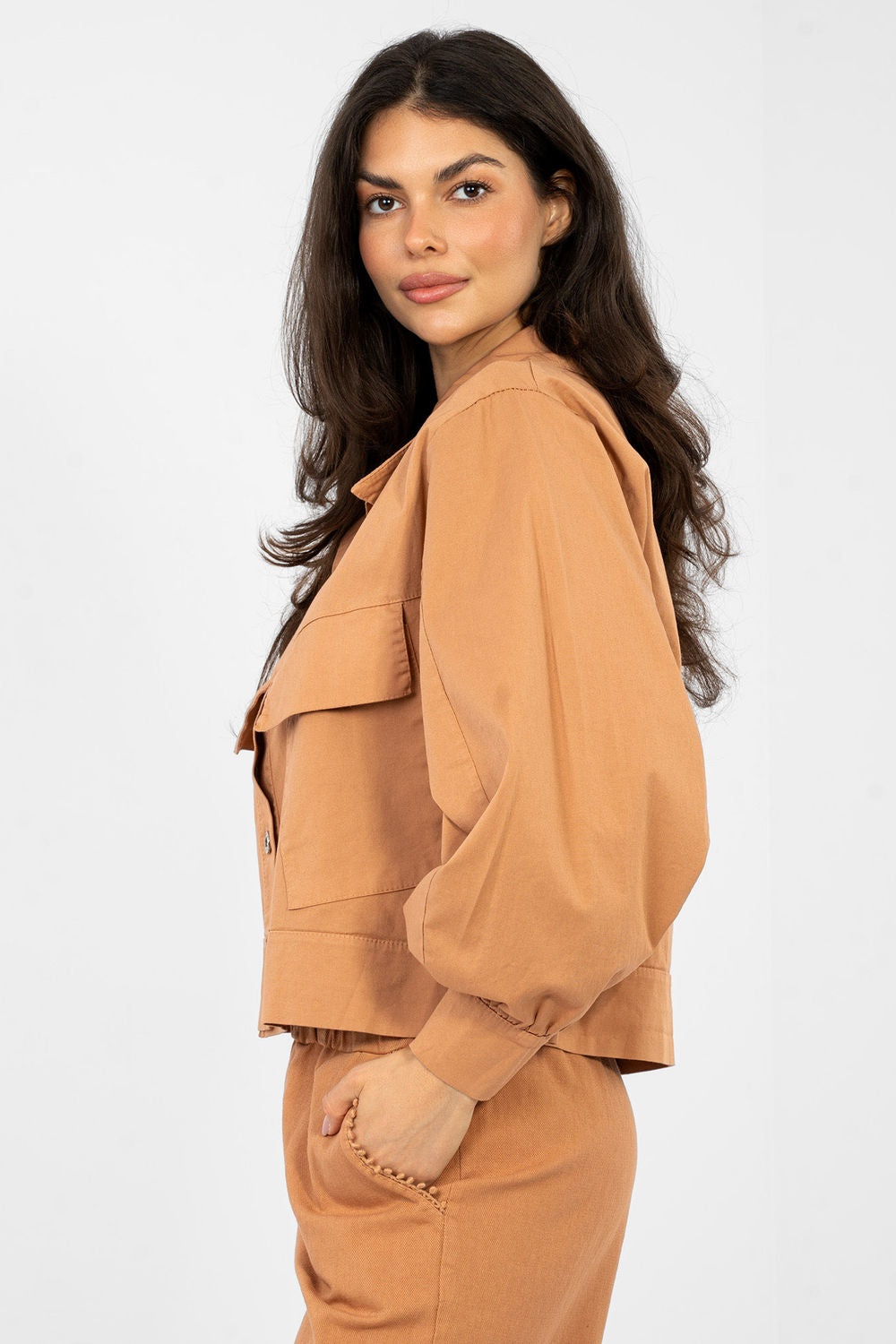 Blouse femme Rue Paris — orange