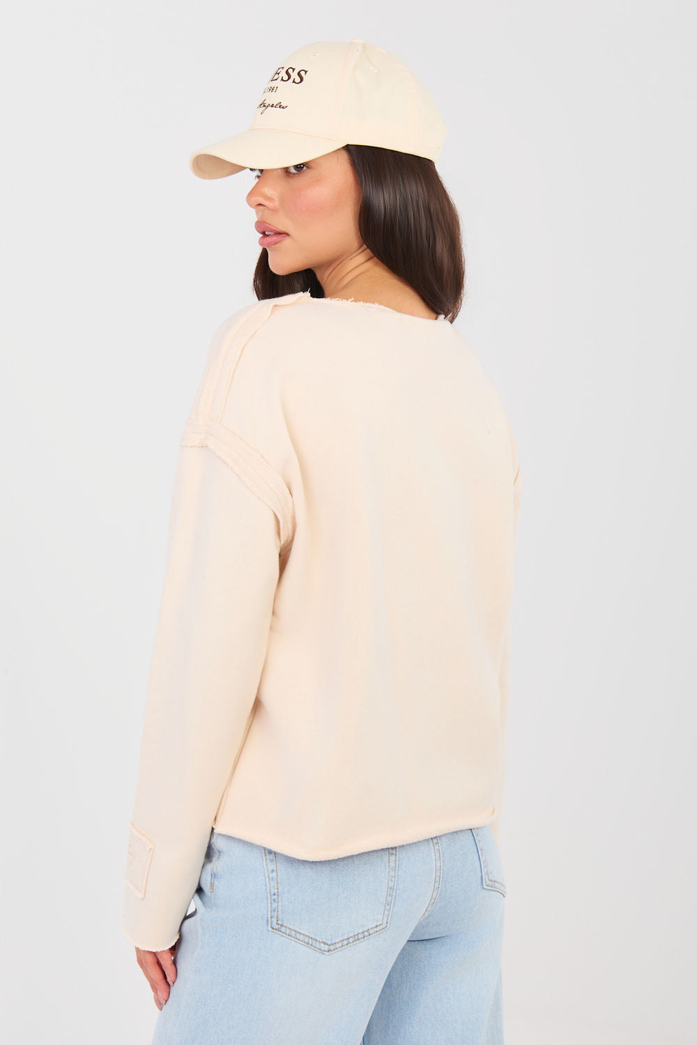 T-shirt femme Factory Price Sweatshirt Sweatshirt — beige