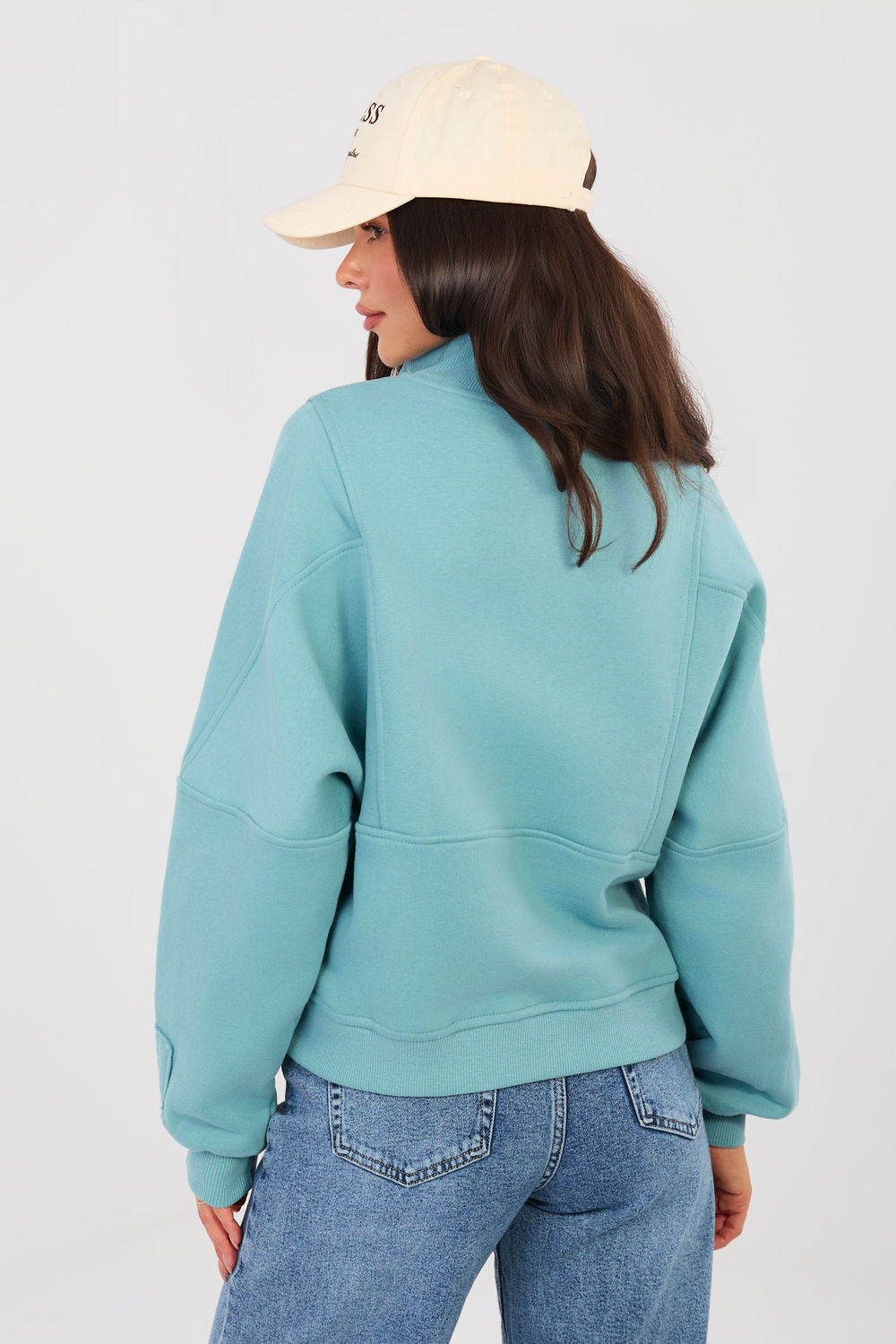 T-shirt femme Factory Price Sweatshirt Sweatshirt — bleu
