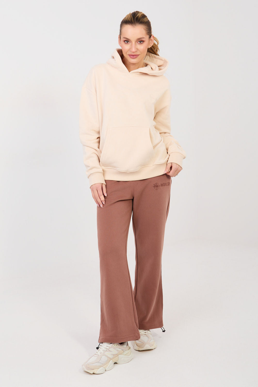 T-shirt femme Factory Price Sweatshirt Sweatshirt — beige