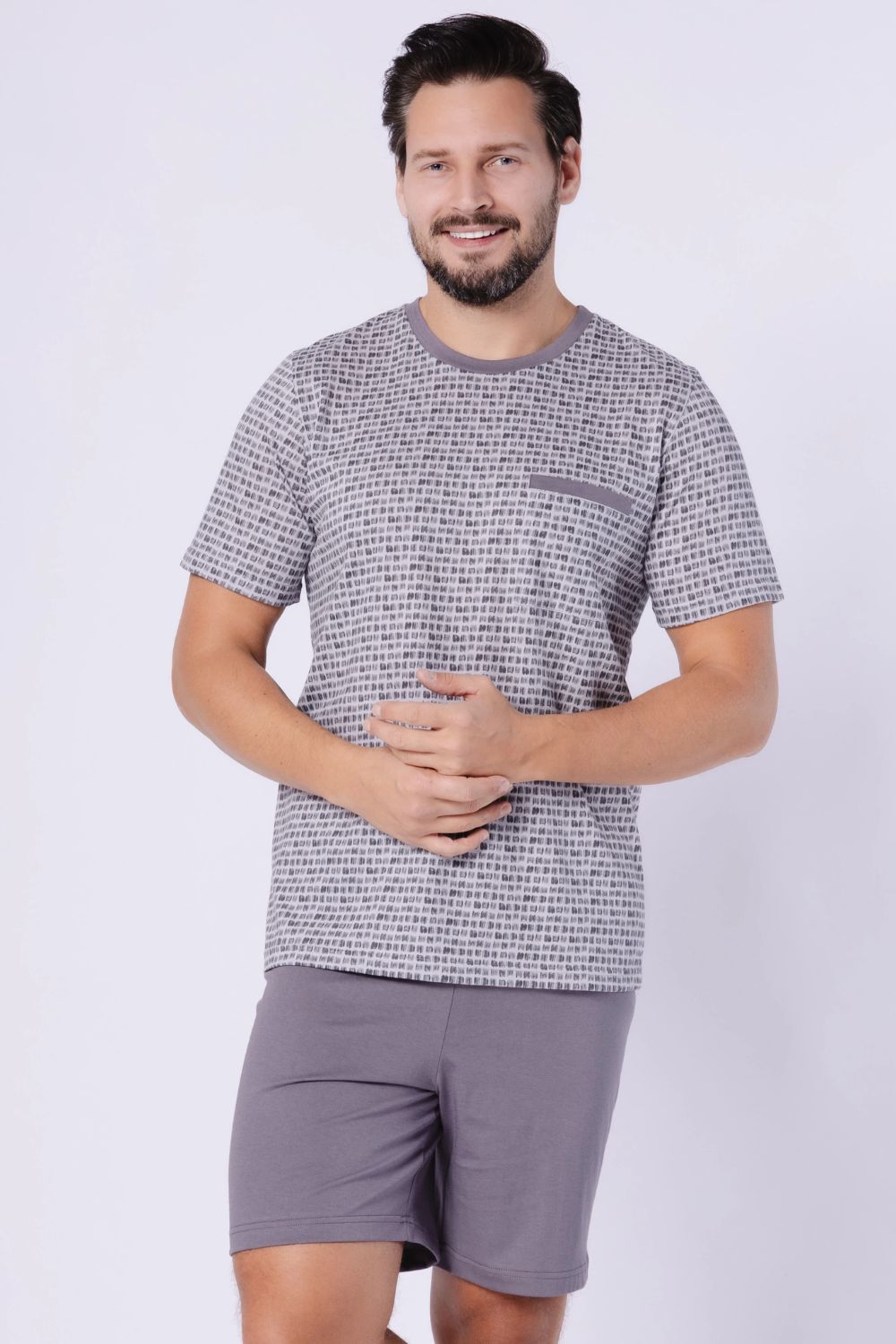 Pyjama homme M-Max — gris