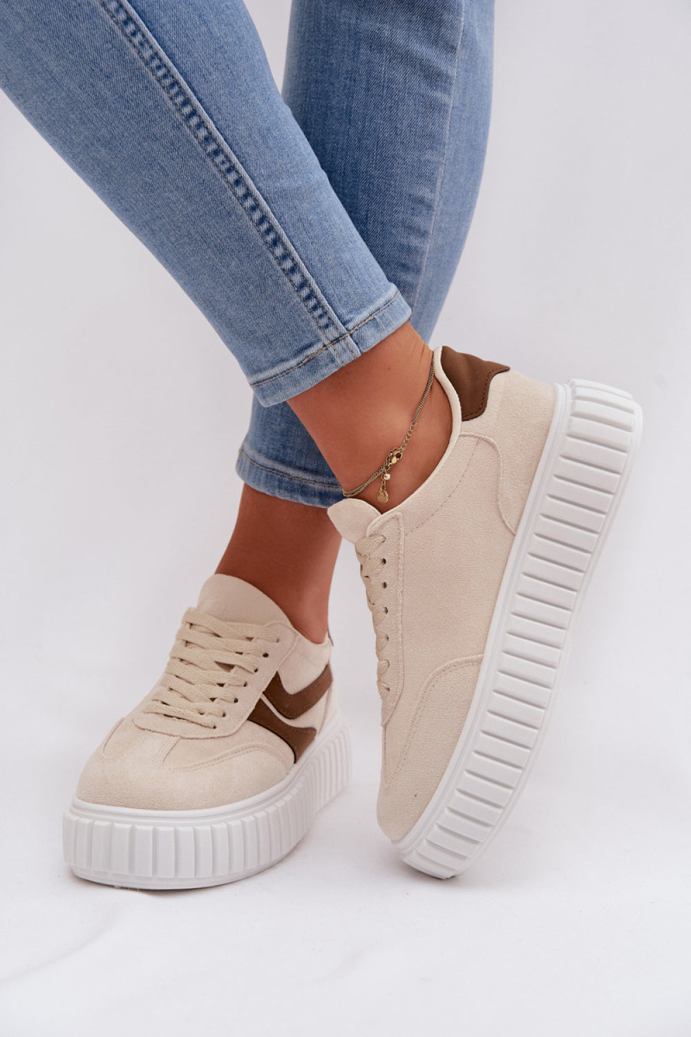 Chaussures de sport femme Step in style — beige
