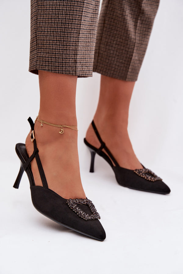 Sandales femme Step in style À Talons À — noir